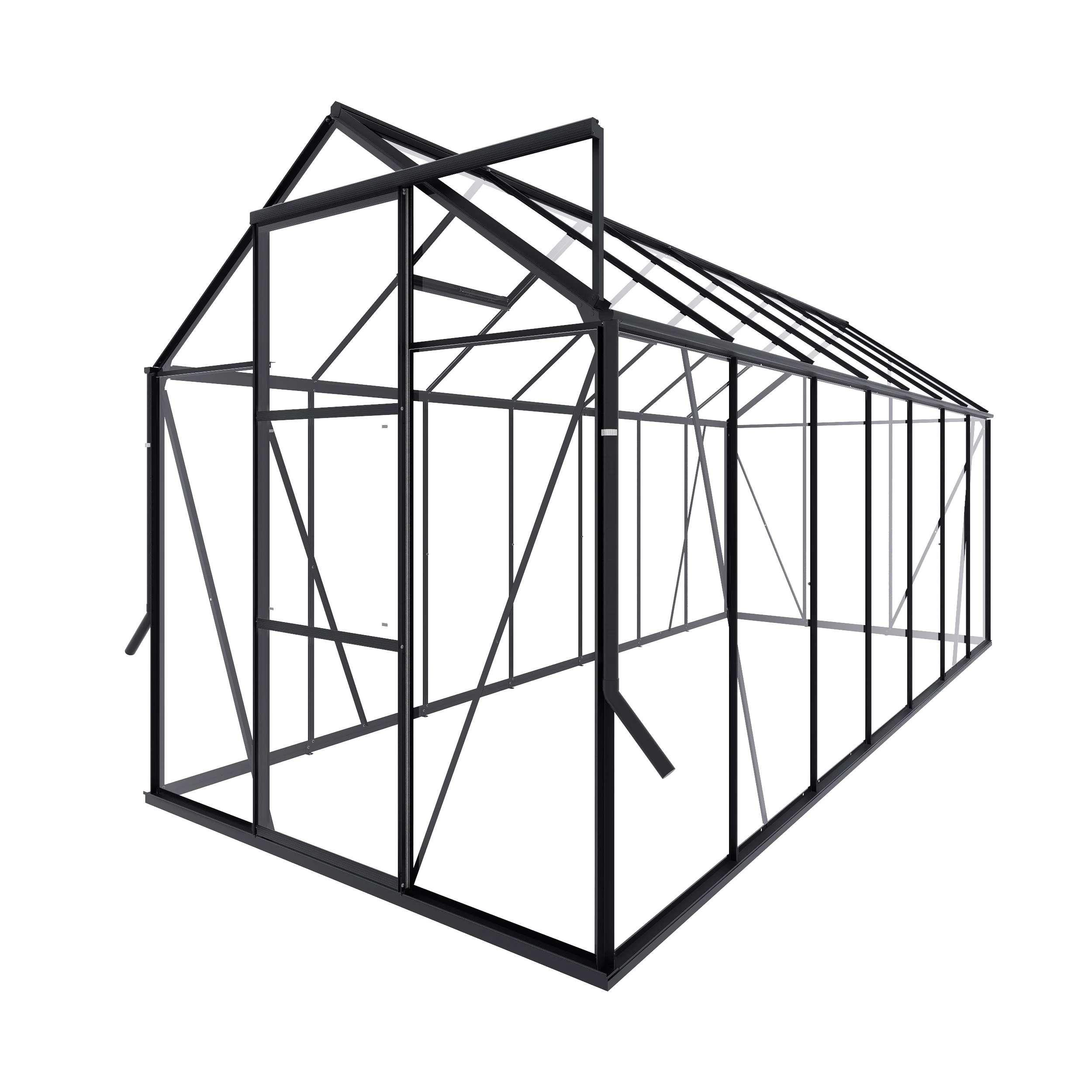 Royal Well Tuinkas Kate V 192 x 436 cm Zwart - Afbeelding 5